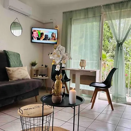 Cosy~proche Mer~parking Prive~clim~2 A 4 Pers דירה קאנט אן רוסיון